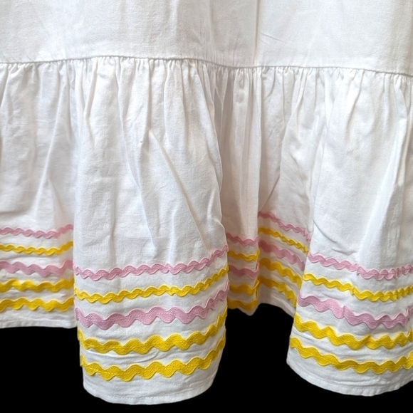 LISA Marie Fernandez 4 Target: Ric Rac Spaghetti Strap Linen Blend Sundress (L) - Picture 7 of 9